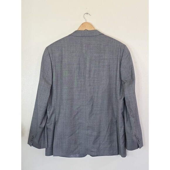 MICHAEL KORS Blazer Mens Size 44R Gray Wool Blend Sport Coat Jacket - Picture 7 of 11